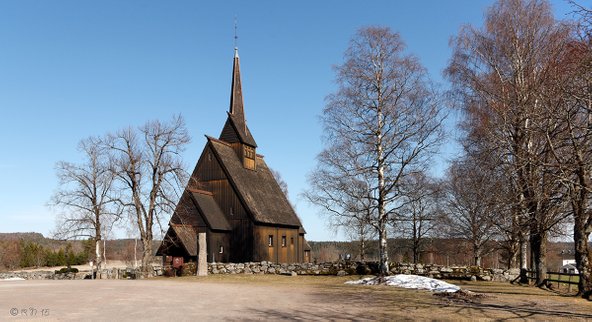 Høyjord stavkirke, Andebu Vestfold