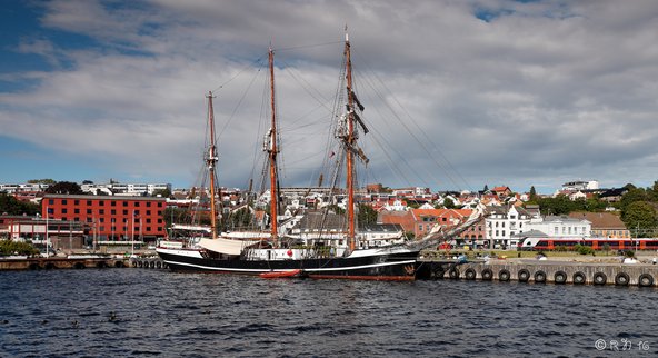 Thor Heyerdahl Kiel, Larvik Havn